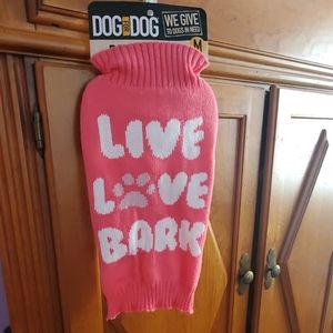 M. brand new dog sweater